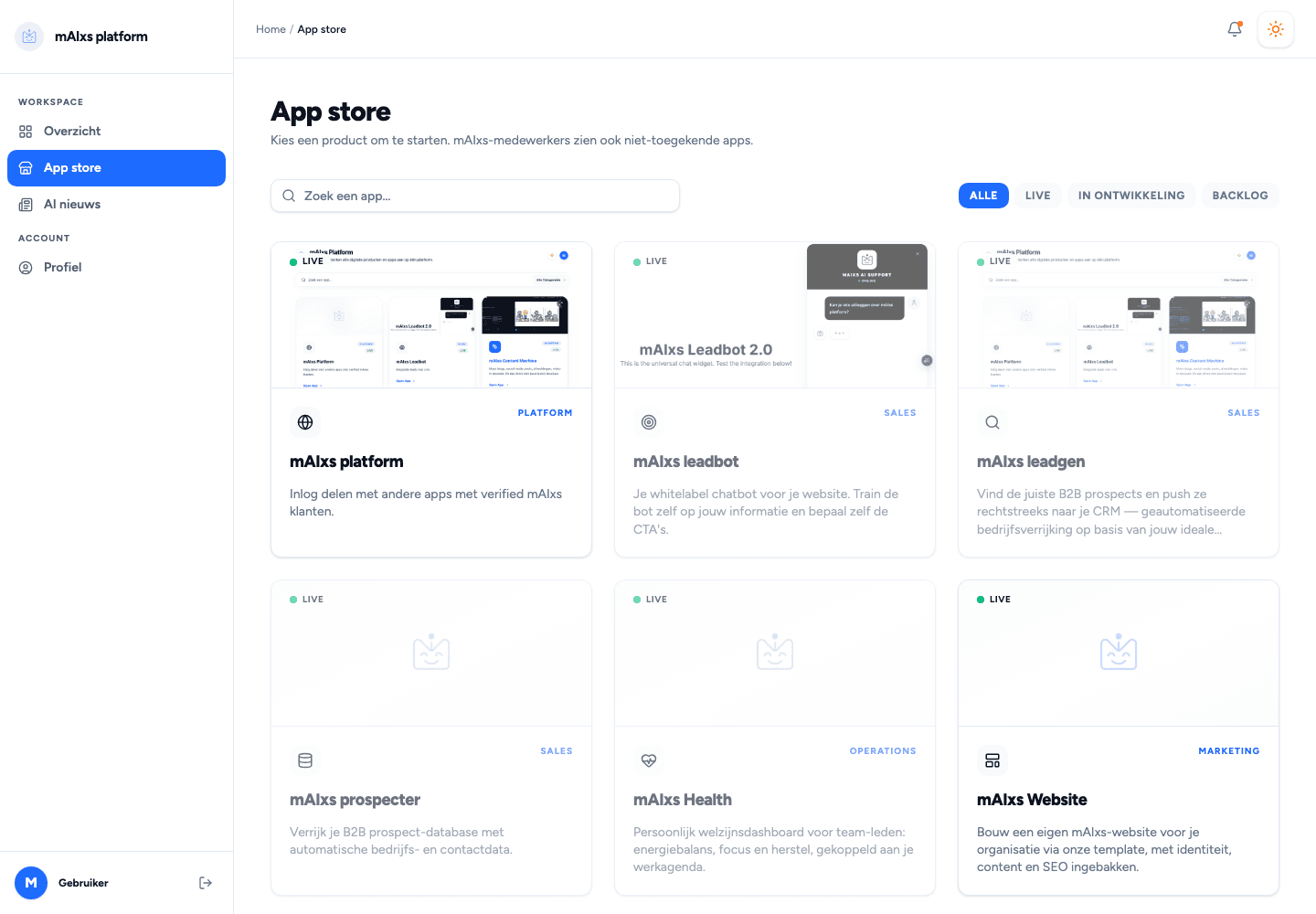 De app-store: zet apps klaar voor je klanten